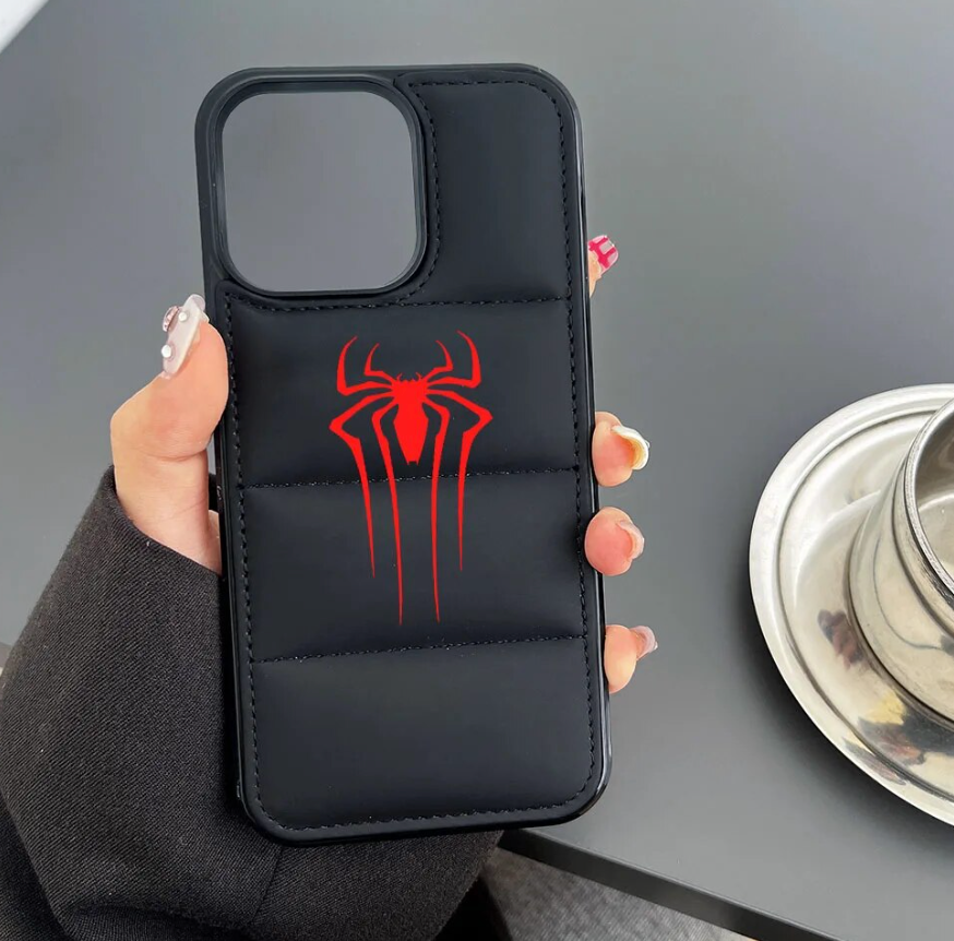 FUNDA SPIDERMAN PUFFSAVEGUARDS